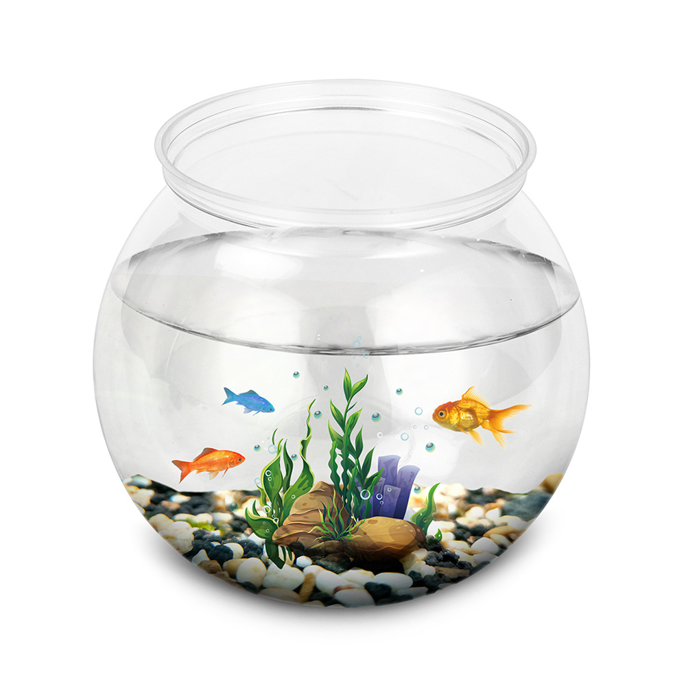 Fish Bowl Plastic L M S Sizes  - огляд і ціна Betta Fish Tank