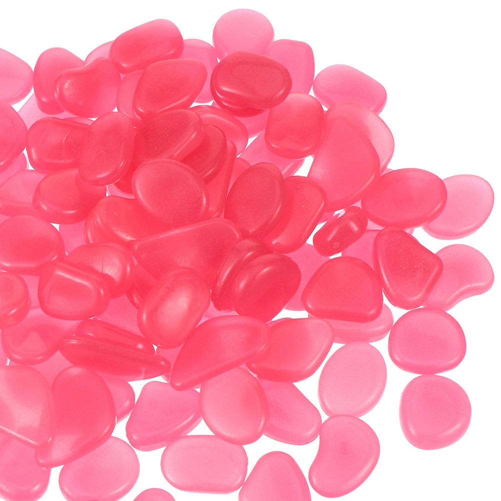 200Pcs Resin Glow in Dark Pebb - огляд і ціна Fish Tank Gravel