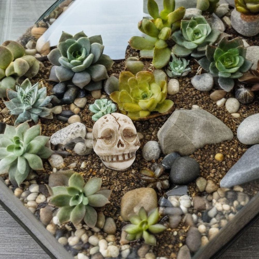 20Pcs Resin Skull Ornament Out - огляд і ціна Aquarium Decor