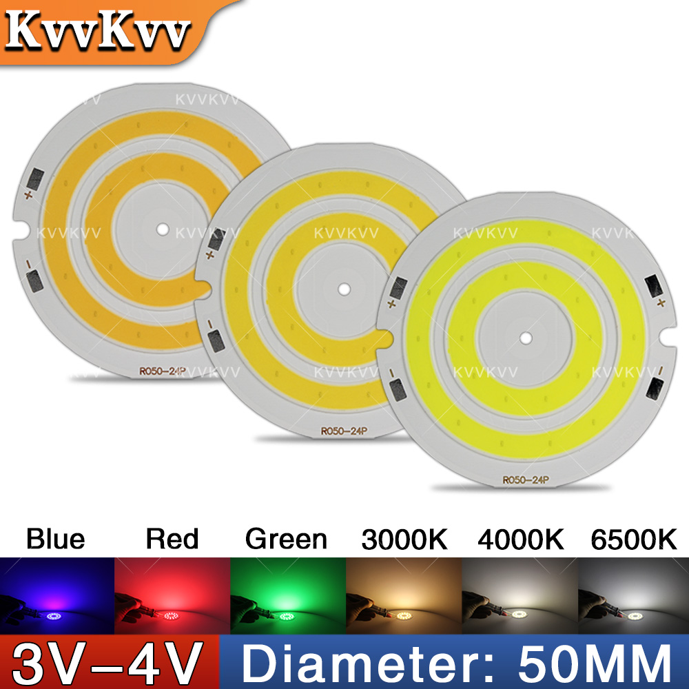 3V 4V Round COB LED Lamp Parts - огляд і ціна Aquarium Light