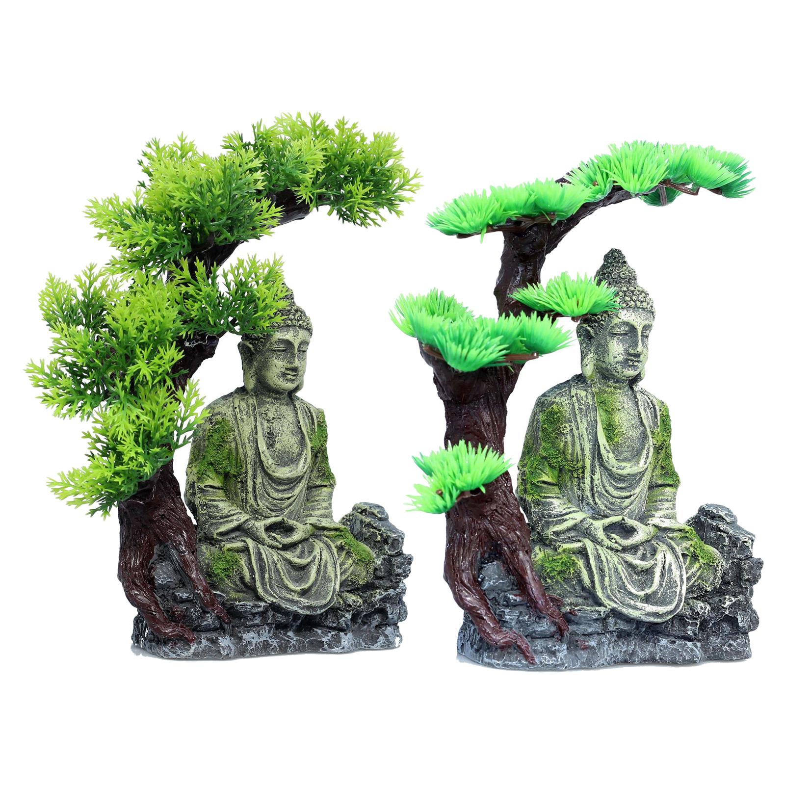 Buddha Statue Aquarium Decorat - огляд і ціна Betta Fish Tank