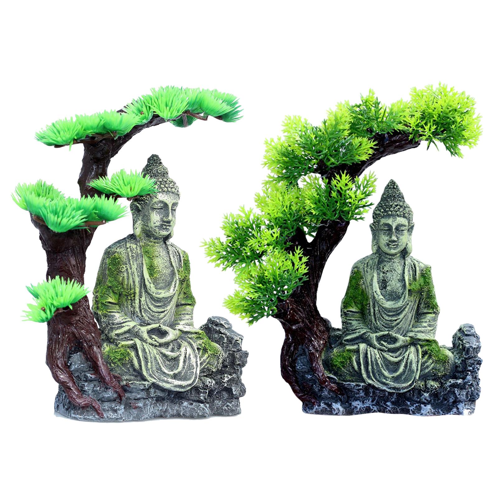 Buddha Statue Aquarium Decorat - огляд і ціна Betta Fish Tank